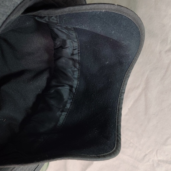 Tilley Uptown Fedora Hat Size 7 1/4 Gray Repellent Tuck Fleece Ear Flap TW107 - Picture 6 of 10